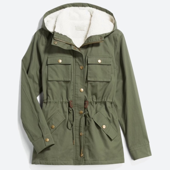 Market & Spruce Jackets & Blazers - Market & Spruce- Tate Shearling Lined Cargo Jacket, size xl